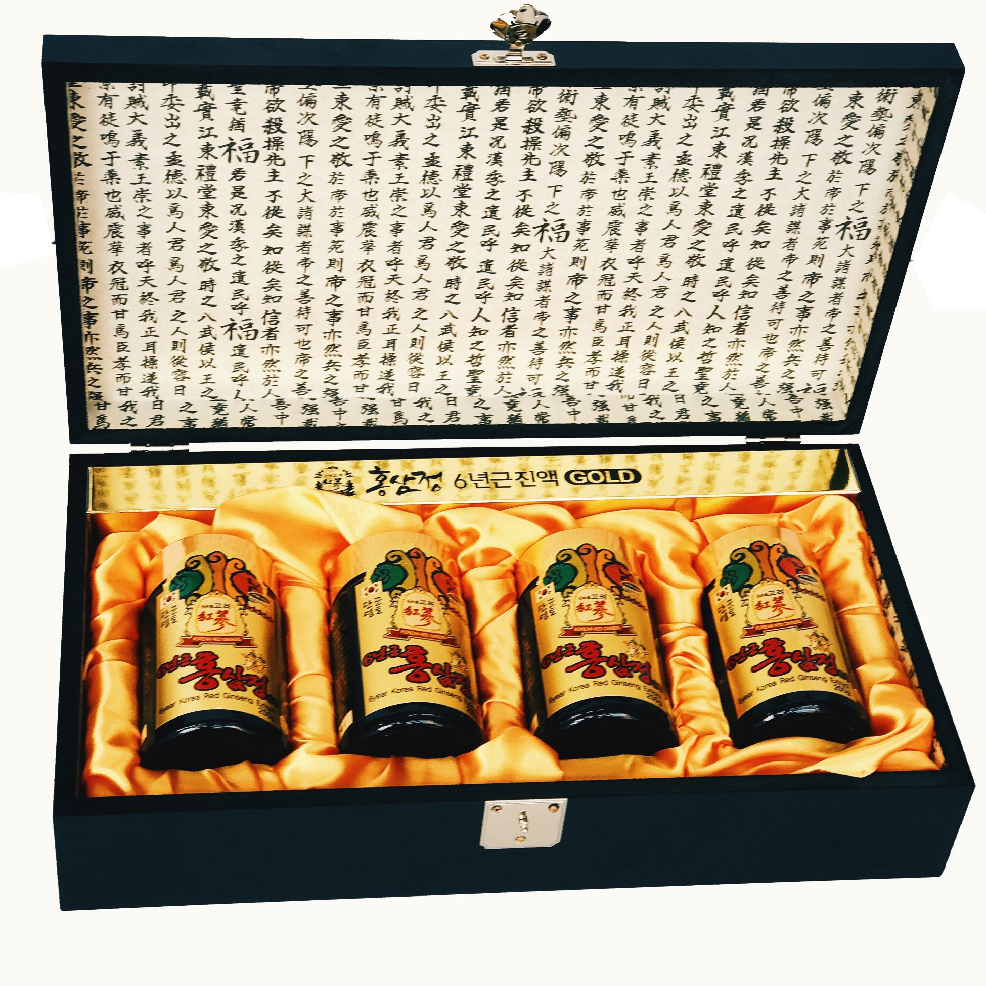 Cao Hồng Sâm Hộp Gỗ (4 Lọ X 250g) - Ginseng House