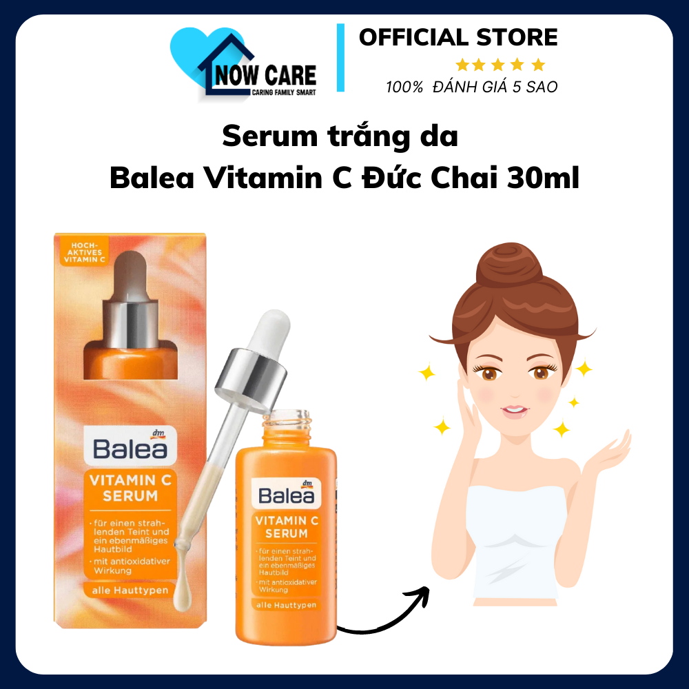 Serum Trắng Da Vitamin C Đức 30ml - Balea