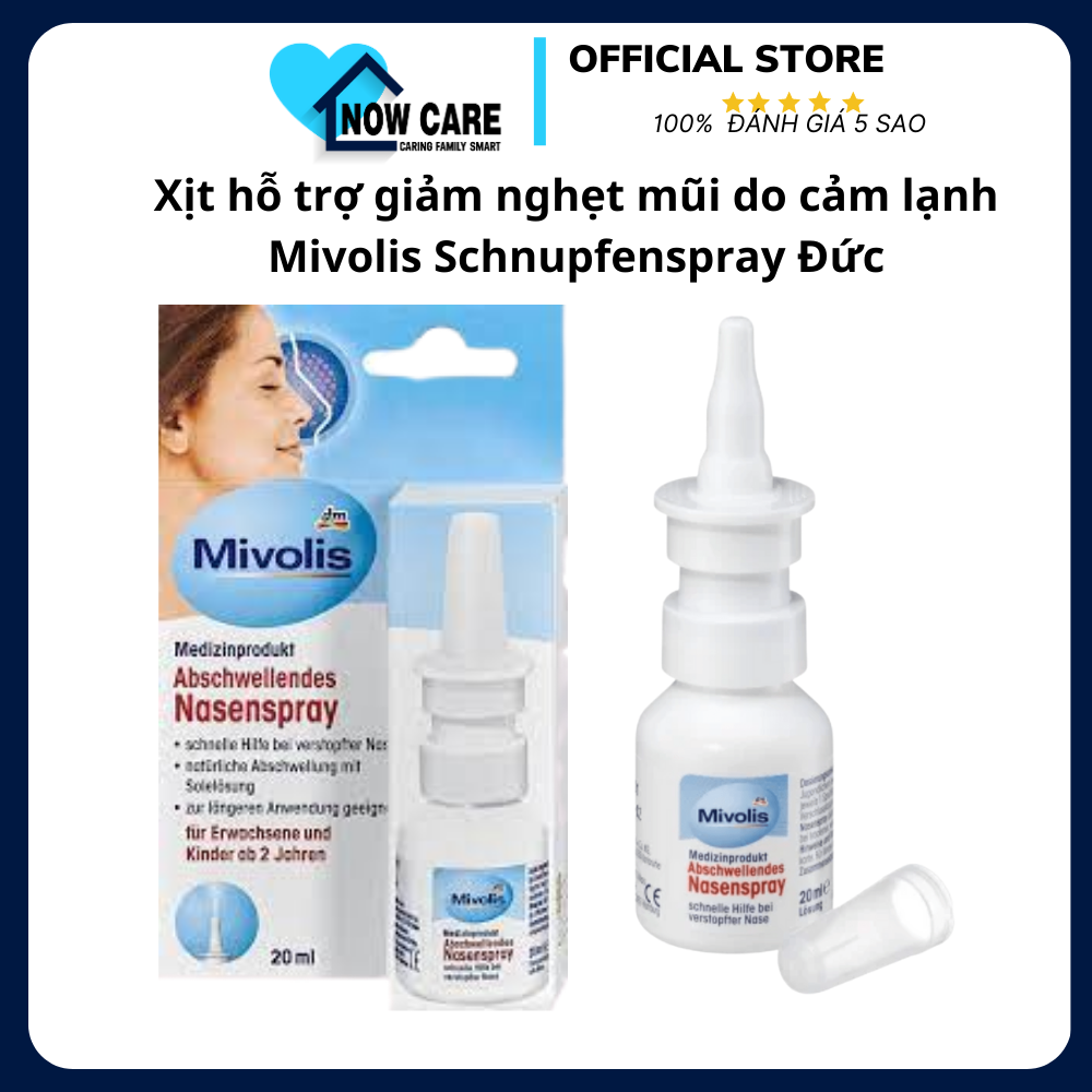 Alternative view of Xịt Chống Nghẹt Mũi Do Cảm Lạnh Schnupfenspray Đức 20 Ml - Mivolis