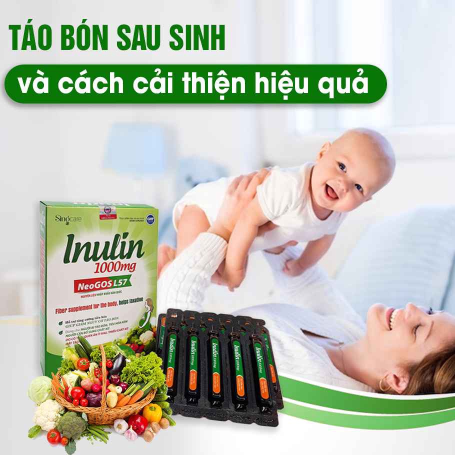 Alternative view of Ống Uống Giảm Táo Bón Inulin 1000mg Hộp 20 Ống - Singcare