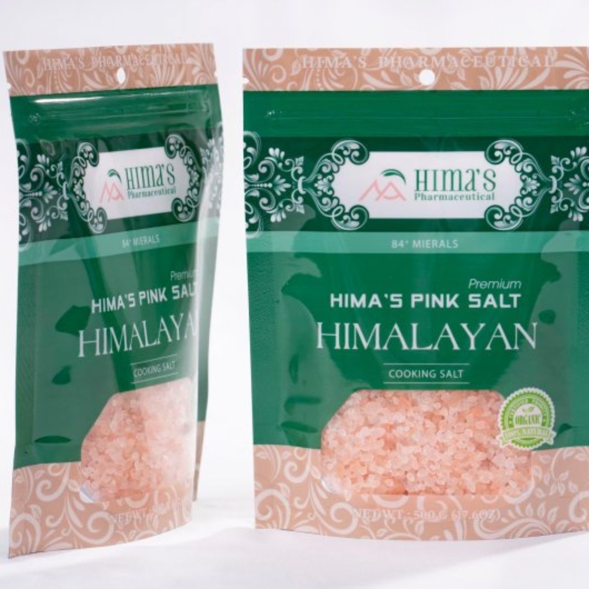 Alternative view of Muối Hồng Himalaya Hima`s Premium 500g Dạng Hạt - Hima`s Pharmaceutical
