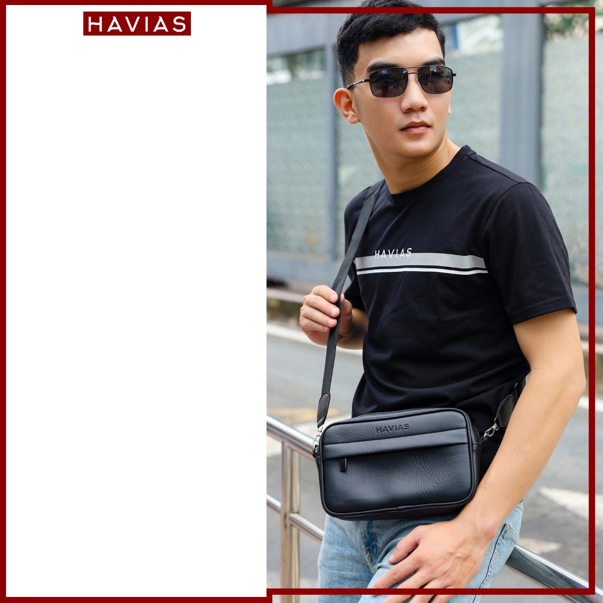 Alternative view of Áo Thun Nam Nữ Cặp Đôi Cotton Dline - Havias