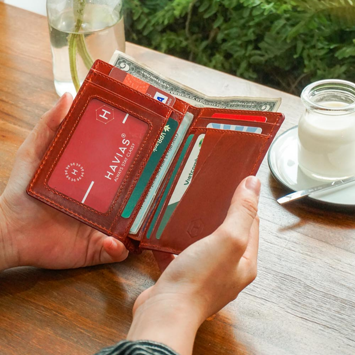 Alternative view of Ví Da Verzip2 Handcrafted Wallet - Havias