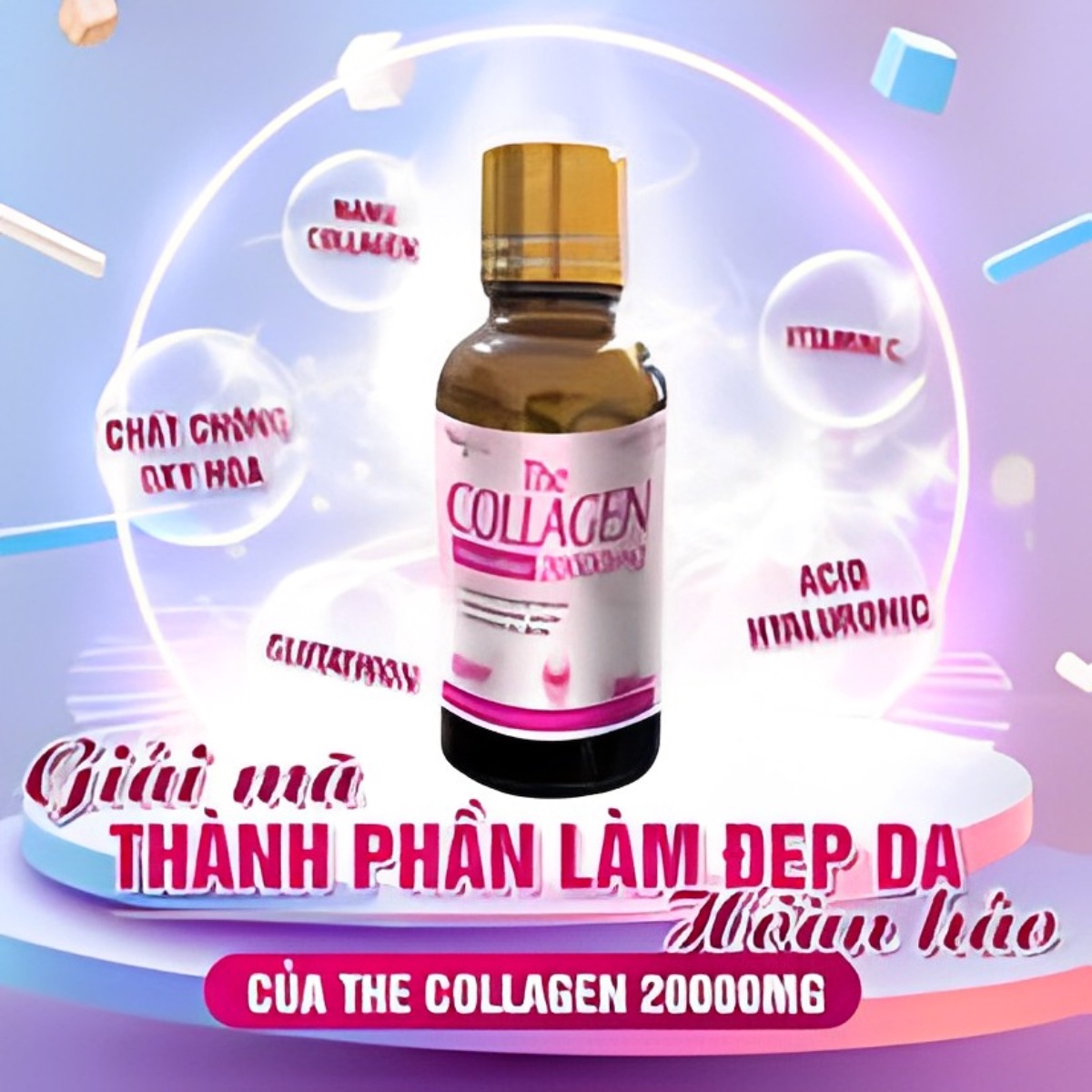 Alternative view of Combo 3 Hộp The Collagen 20000mg Giảm Nám Da,sạm Da, Chống Lão Hóa,sáng Da, Đẹp Da - Singcare
