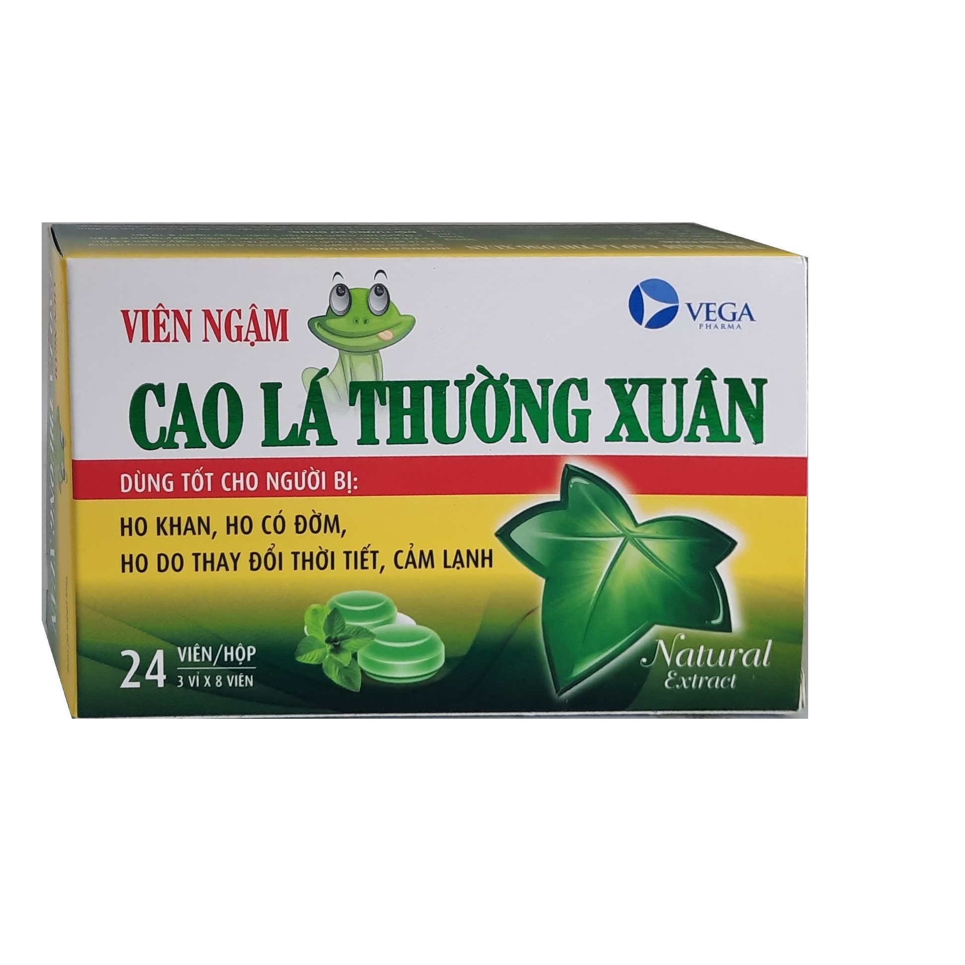 Alternative view of Viên Ngậm Cao Lá Thường Xuân - Vega Pharma