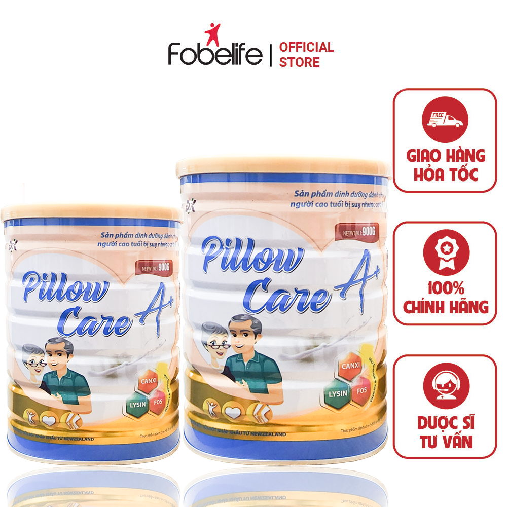 Sữa Bột Pillow Care A+ Hỗ Trợ Tim Mạch, Giảm Cholesterol, Tăng Cường Đề Kháng - Fobelife