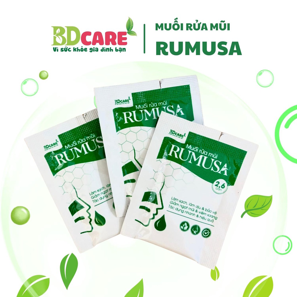 Alternative view of Muối Rửa Mũi Rumusa 30 Gói - Bdcare