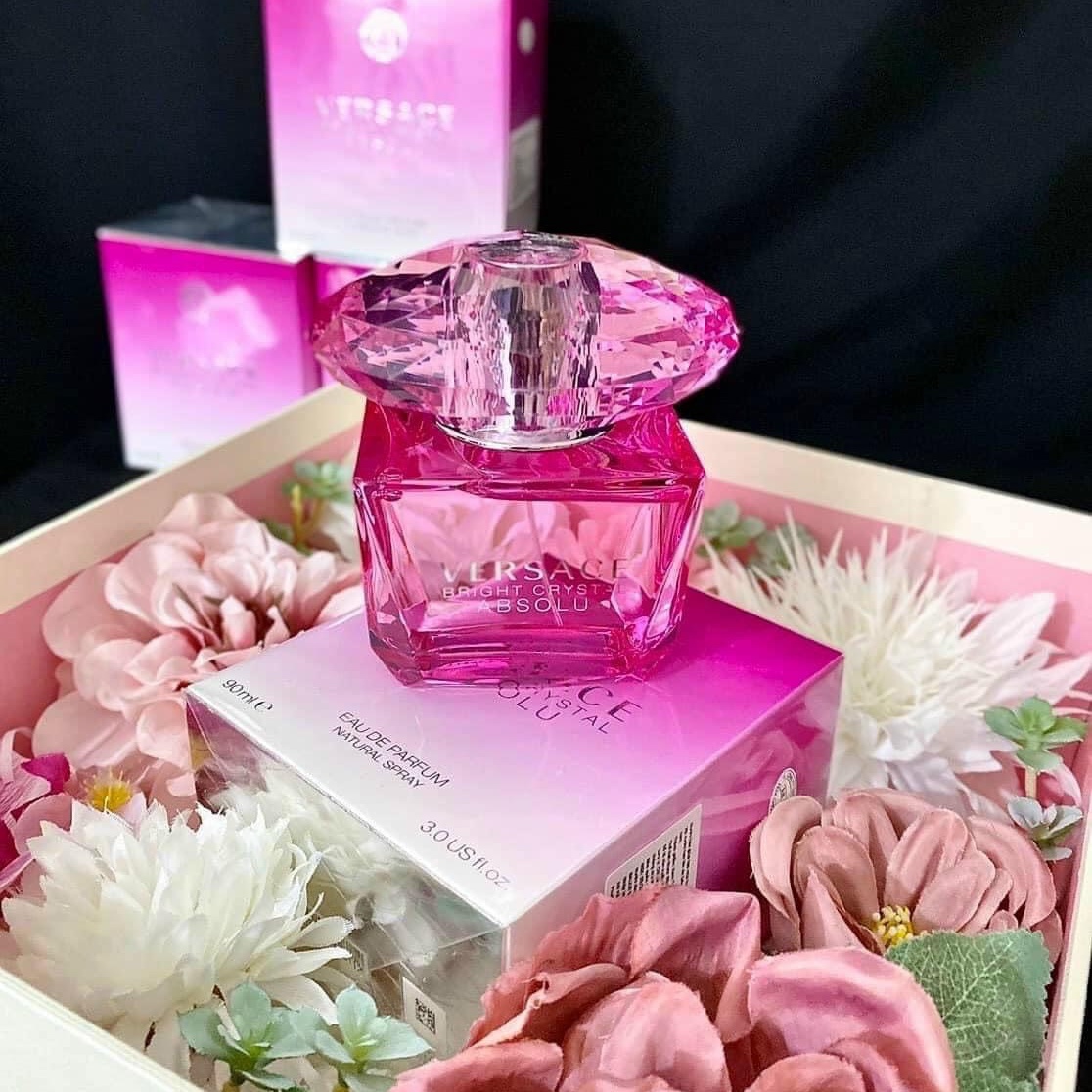 Nước Hoa Nữ Versace Bright Crystal Edt 5ml Và 90ml - Versace