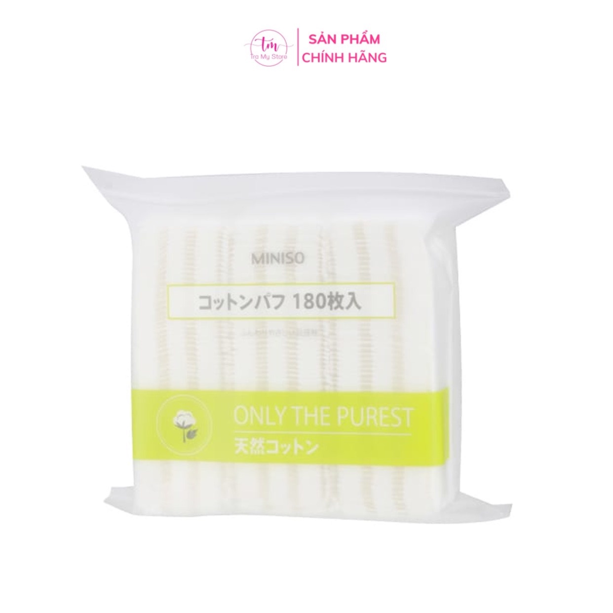 Bông Tẩy Trang 180 Miếng - Miniso
