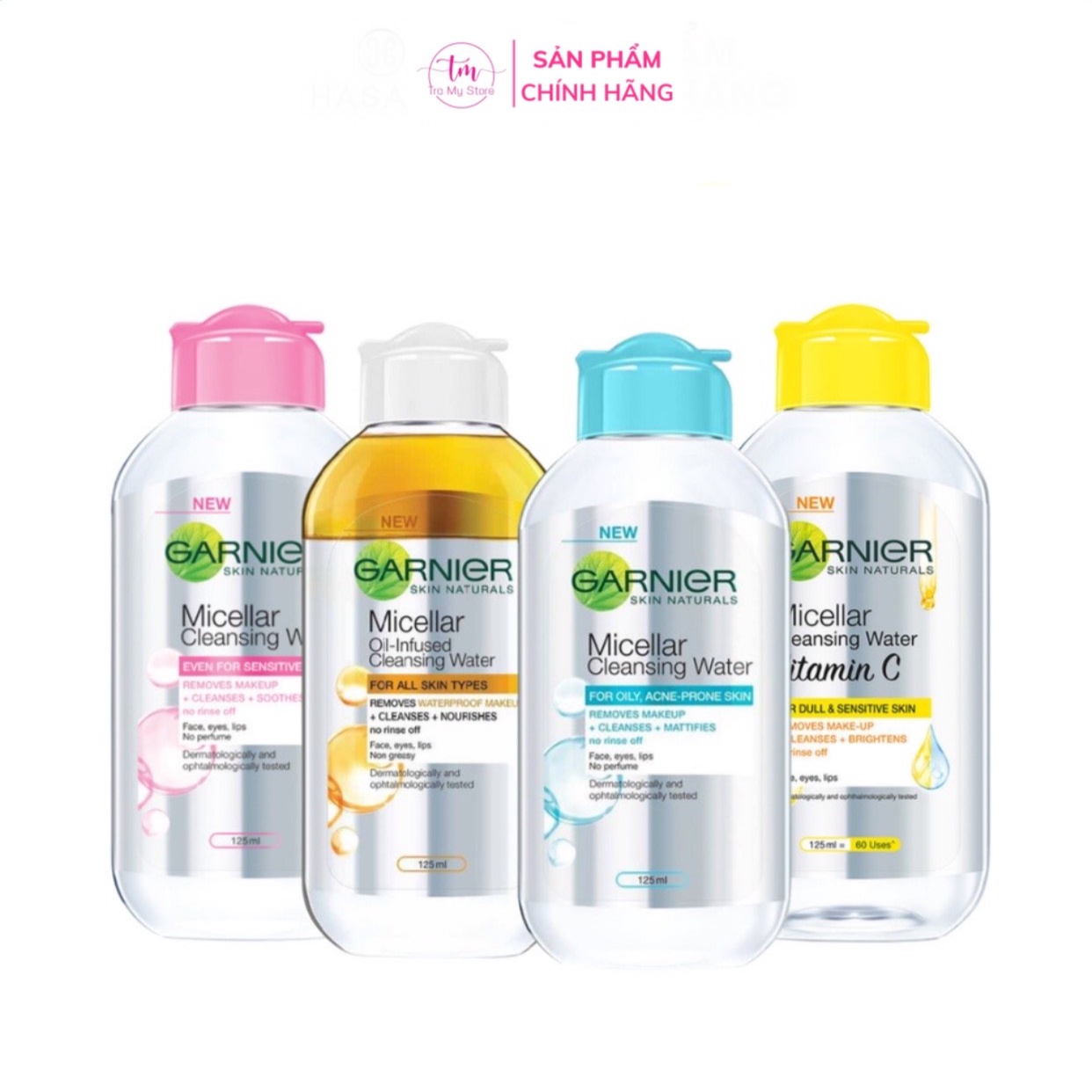 Nước Tẩy Trang Micellar Cleansing Water 400ml - Garnier