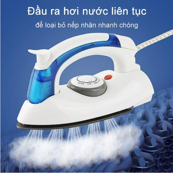 Alternative view of Bàn Là Hơi Nước Mini Cầm Tay, Gấp Gọn Tiện Dụng Ctb65 - Bechip