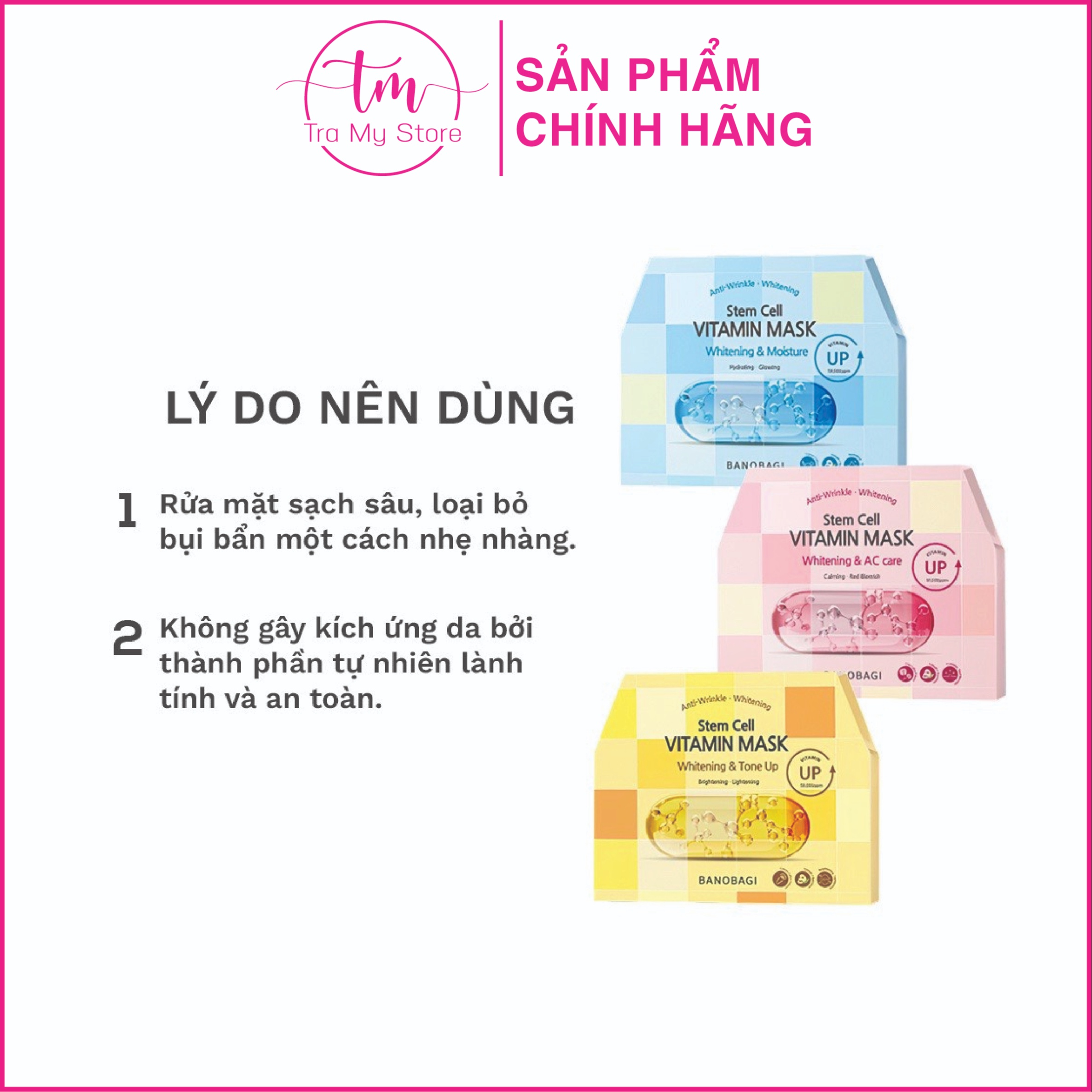 Mặt Nạ Banobagi Vitamin Mask - Mart