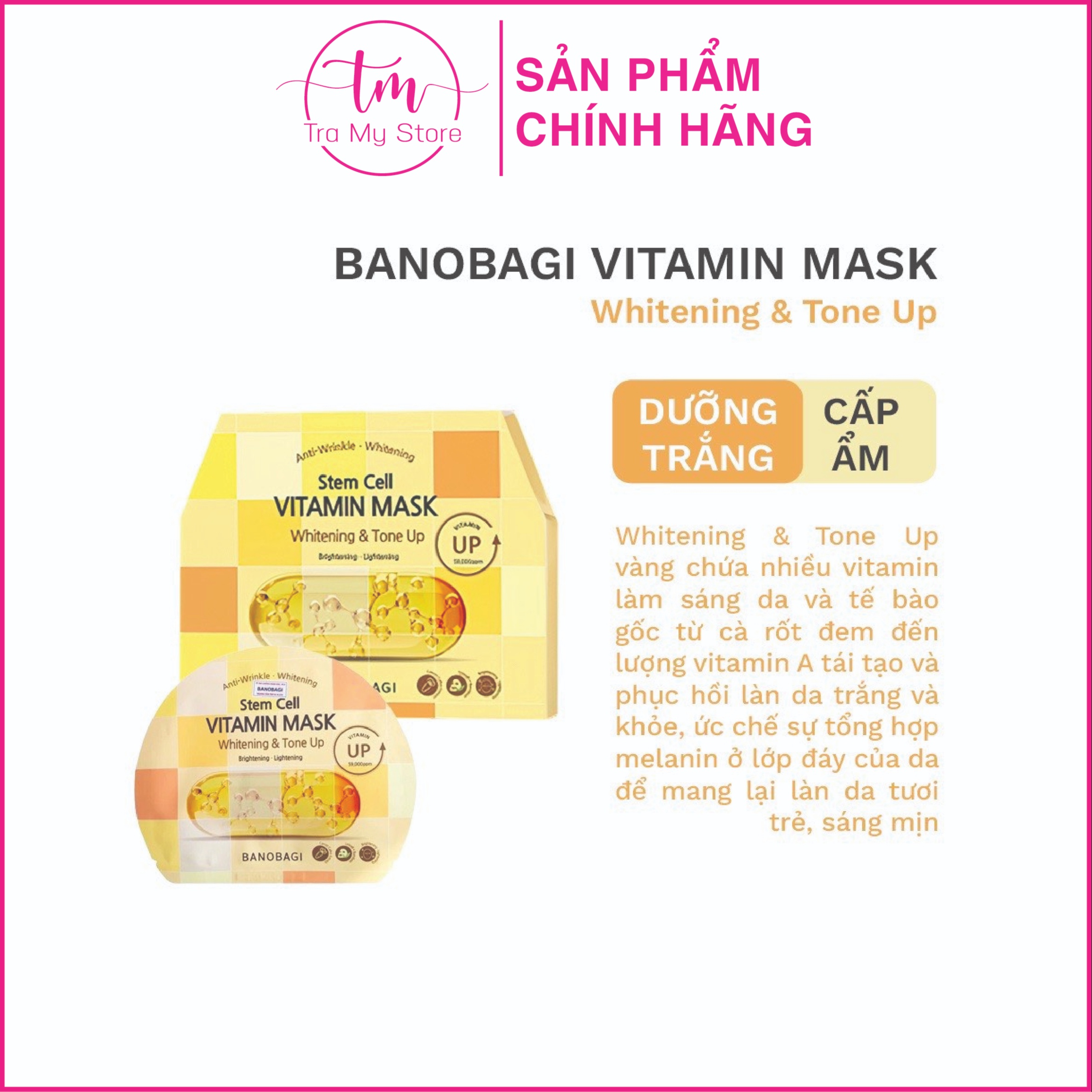 Alternative view of Mặt Nạ Banobagi Vitamin Mask - Mart