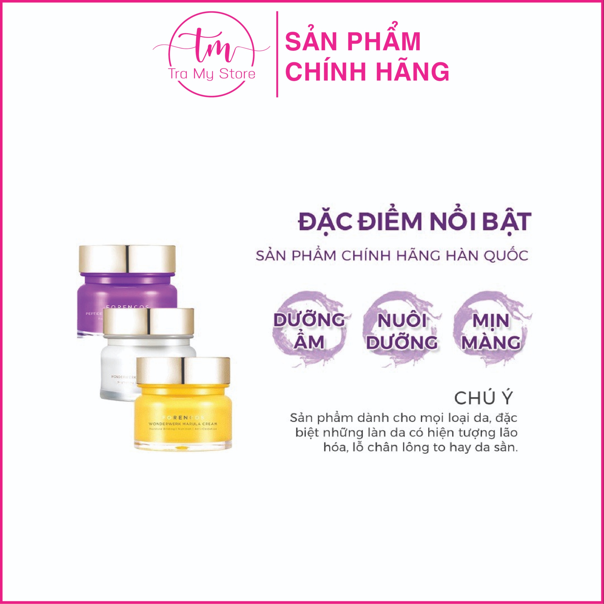 Kem Dưỡng Trắng Da 50ml - Forencos