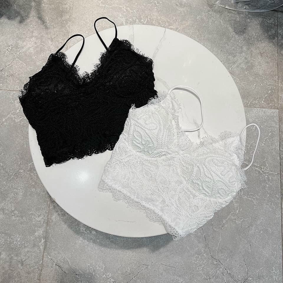 Alternative view of Áo Bra Ren Chun Sau Phối 2 Dây Mảnh Sexy Quyến Rũ Brcs - Diepchi Fashion