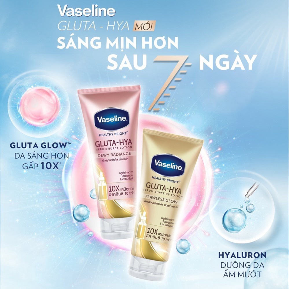 Alternative view of Dưỡng Thể Trắng Da 10x Gluta-hya 330ml - Vaseline