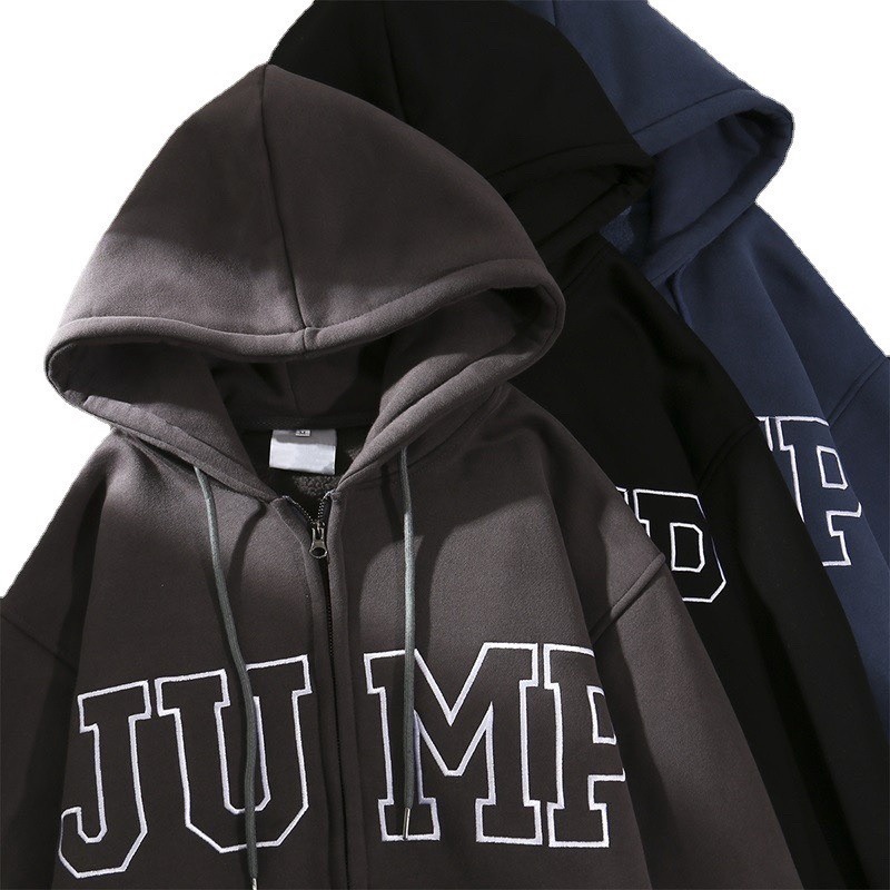 Áo Khoác Nỉ, Áo Hoodie Form Rộng Mũ 2 Lớp Chất Nỉ Cotton Jump - Xưởng May Thu Bio