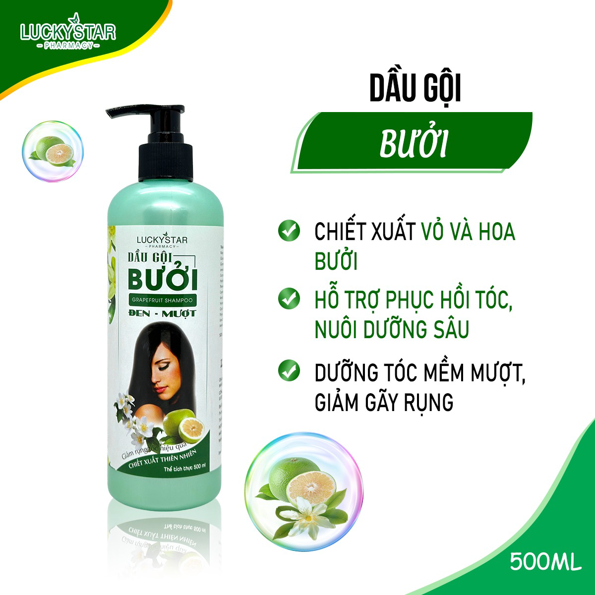 Dầu Gội Bưởi - Lucky Star