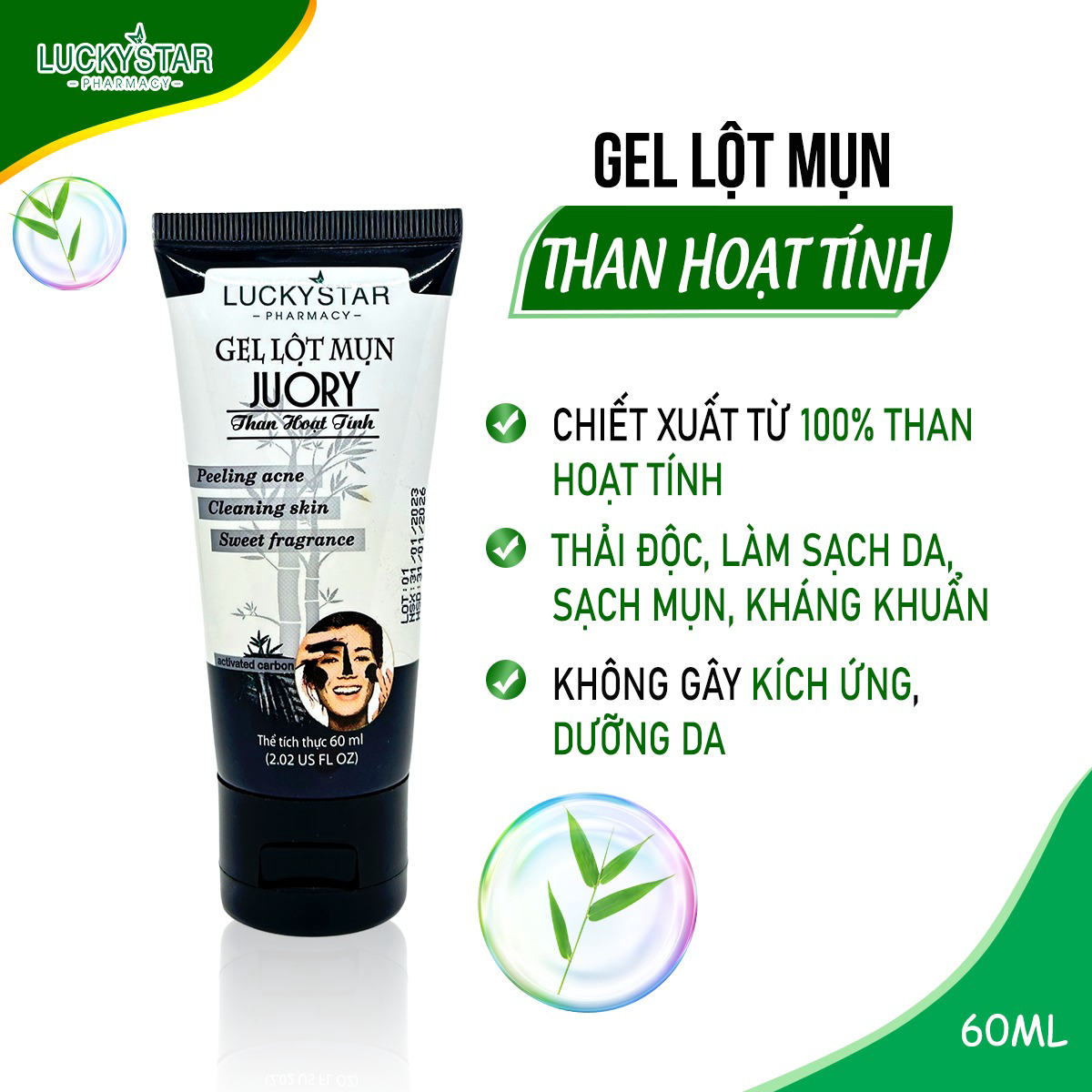 Alternative view of Gel Lột Mụn Than Hoạt Tính - Lucky Star