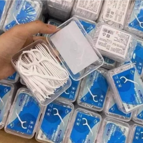 Alternative view of Combo 3 Hộp Tăm Xỉa Răng Nha Khoa 2 Đầu Vệ Sinh Kẻ Răng Tiện Lợi Ctb93 – Bechip