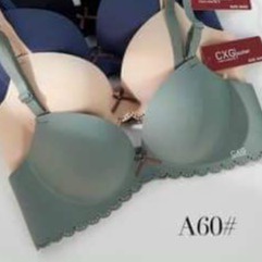 [hàng Cao Cấp] Áo Lót Nữ Đúc Su, Đệm Bàn Tay Vừa Nâng Ngực Tạo Khe, Viền Hoa - Happy Fashion Store
