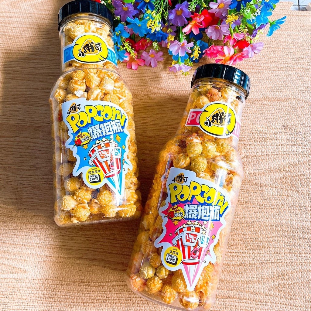 Bắp Rang Bơ Vị Caramel/bơ Truyền Thống Chai Nhỏ 248gram( Giao Ngẫu Nhiên) - Minh Ngọc
