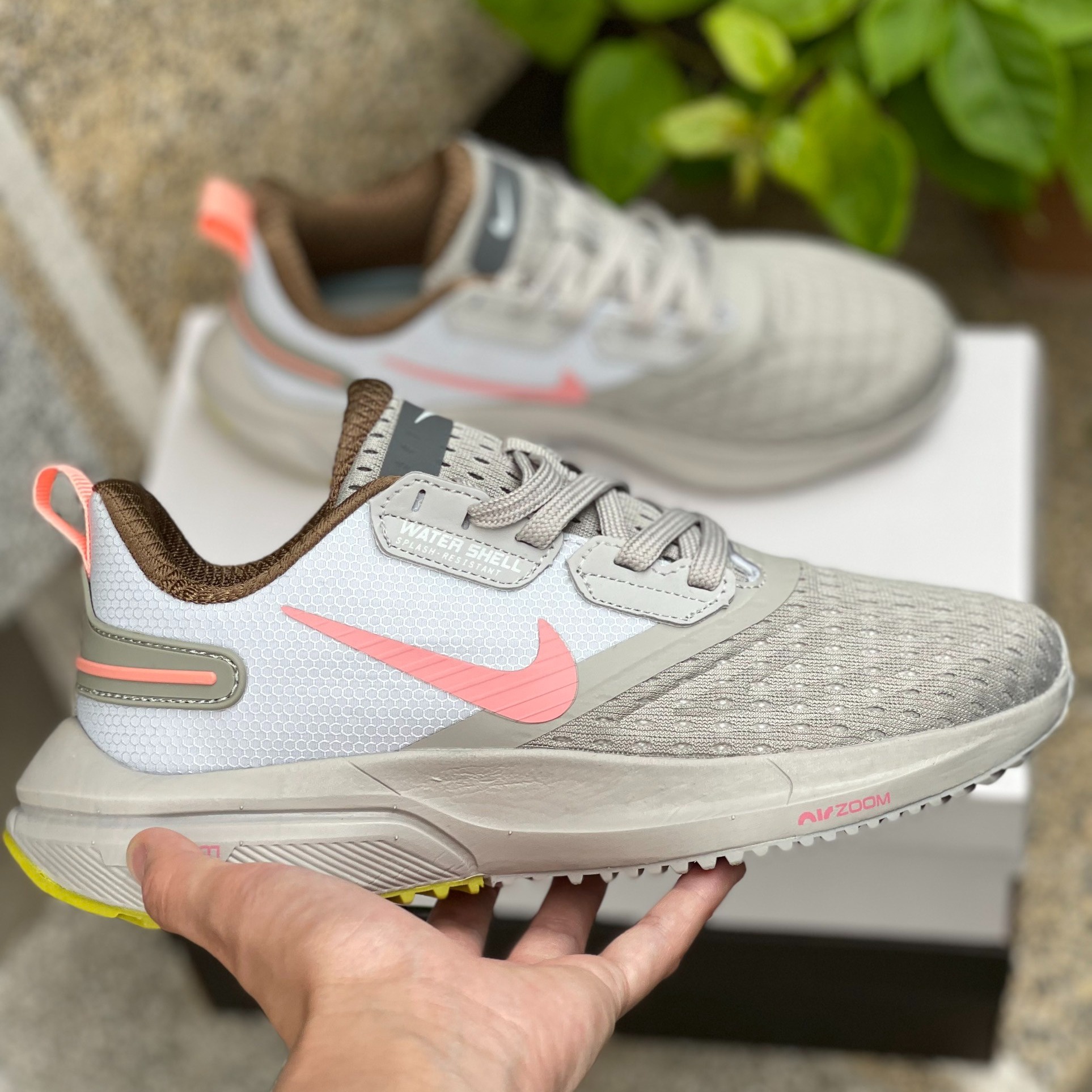Giày Thể Thao Nam Nữ Nike Zoom Xám Cổ Thấp Thiết Kế Thời Trang Bền Chắc, Êm Chân Khi Vận Động Nikez02 - Chốt Đi Store