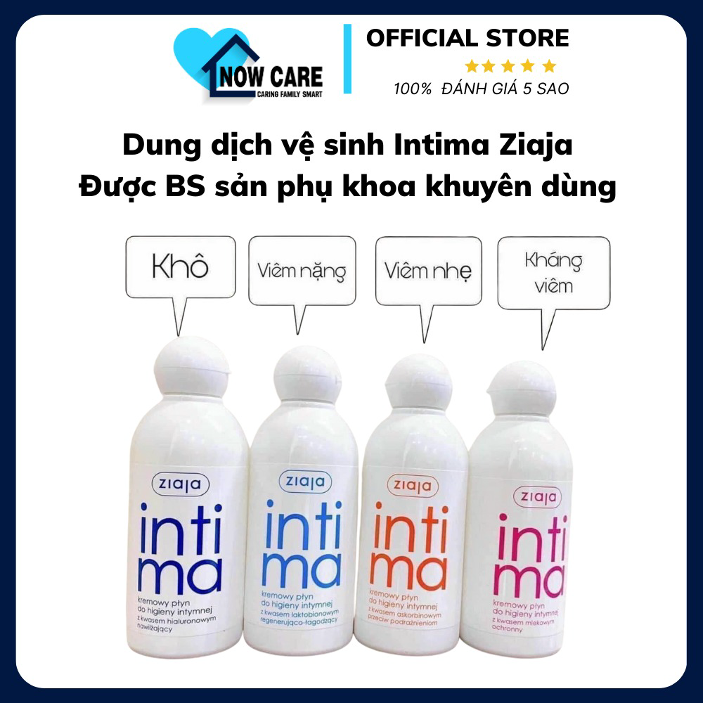 Dung Dịch Vệ Sinh Phụ Nữ Cao Cấp Intima - Ziaja