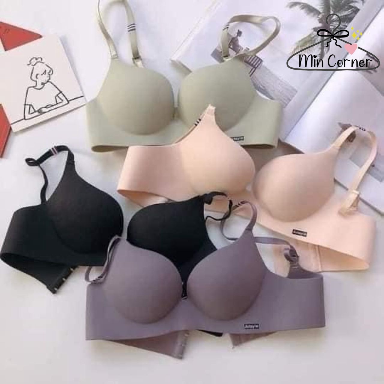 Áo Lót Đúc Xuất Pháp Thông Hơi Justyle Ma2 - Min Corner