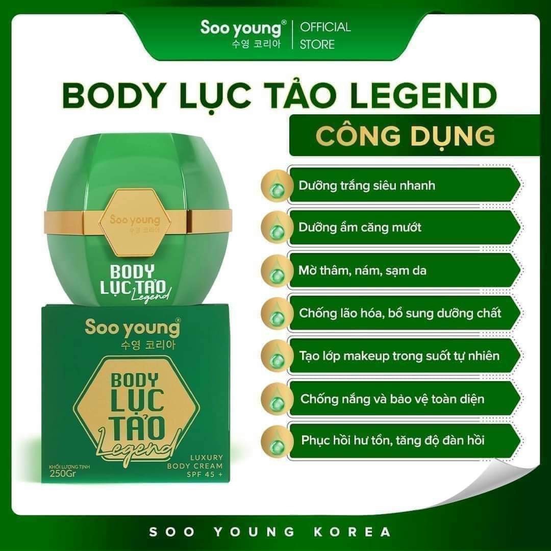 Alternative view of Kem Body Lục Tảo Legend - Soo Young