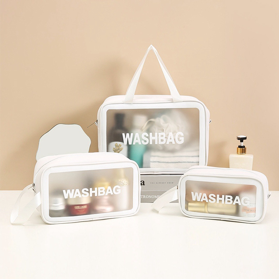Set 3 Túi Washbag Đựng Mỹ Phẩm Tiện Lợi - Su