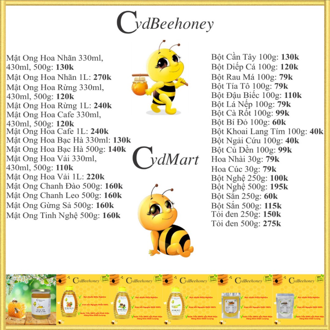 Alternative view of [thùng 12 Chai] Mật Ong 500g - Cvdbeehoney