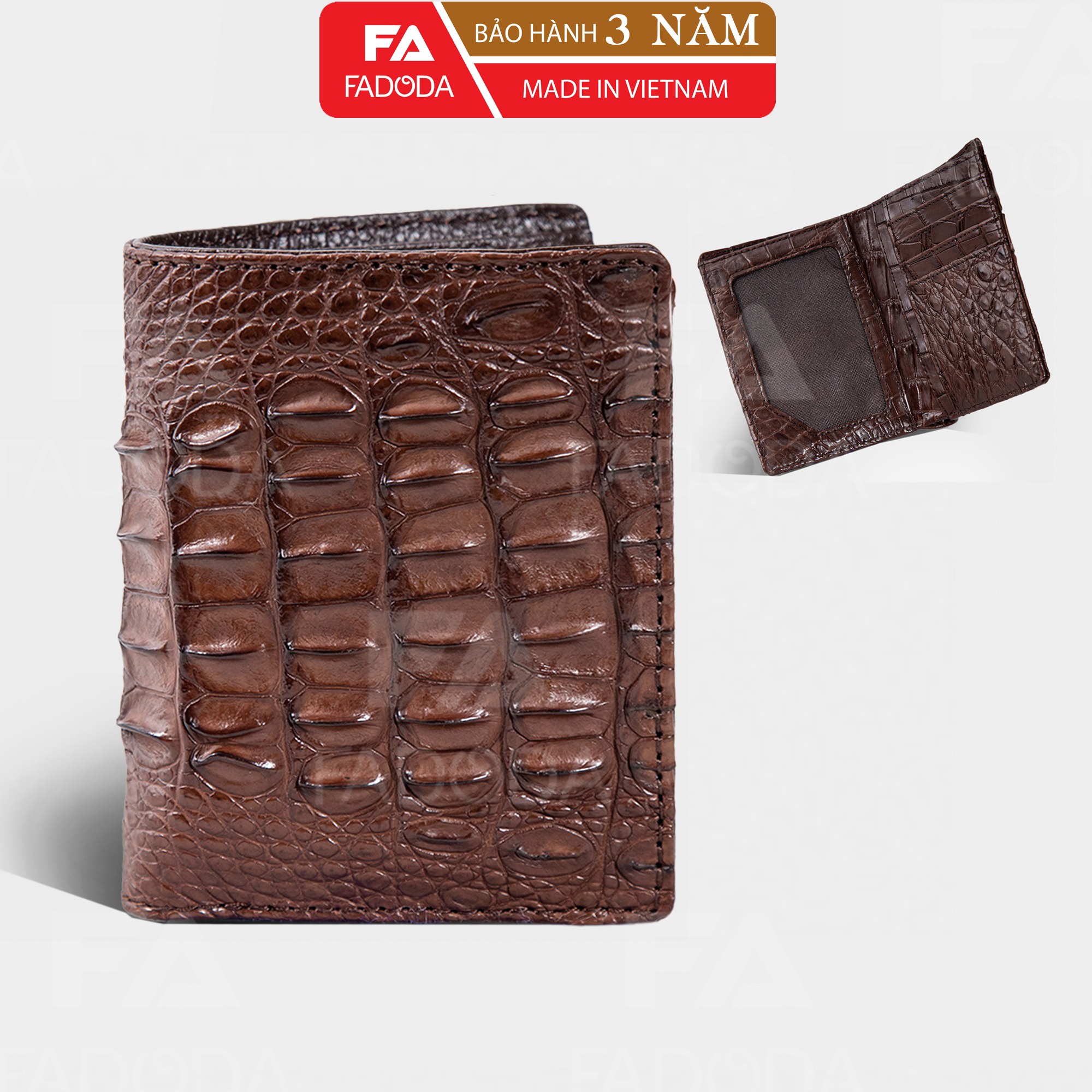 Ví Nam Da Cá Sấu Fcw02l-fadoda