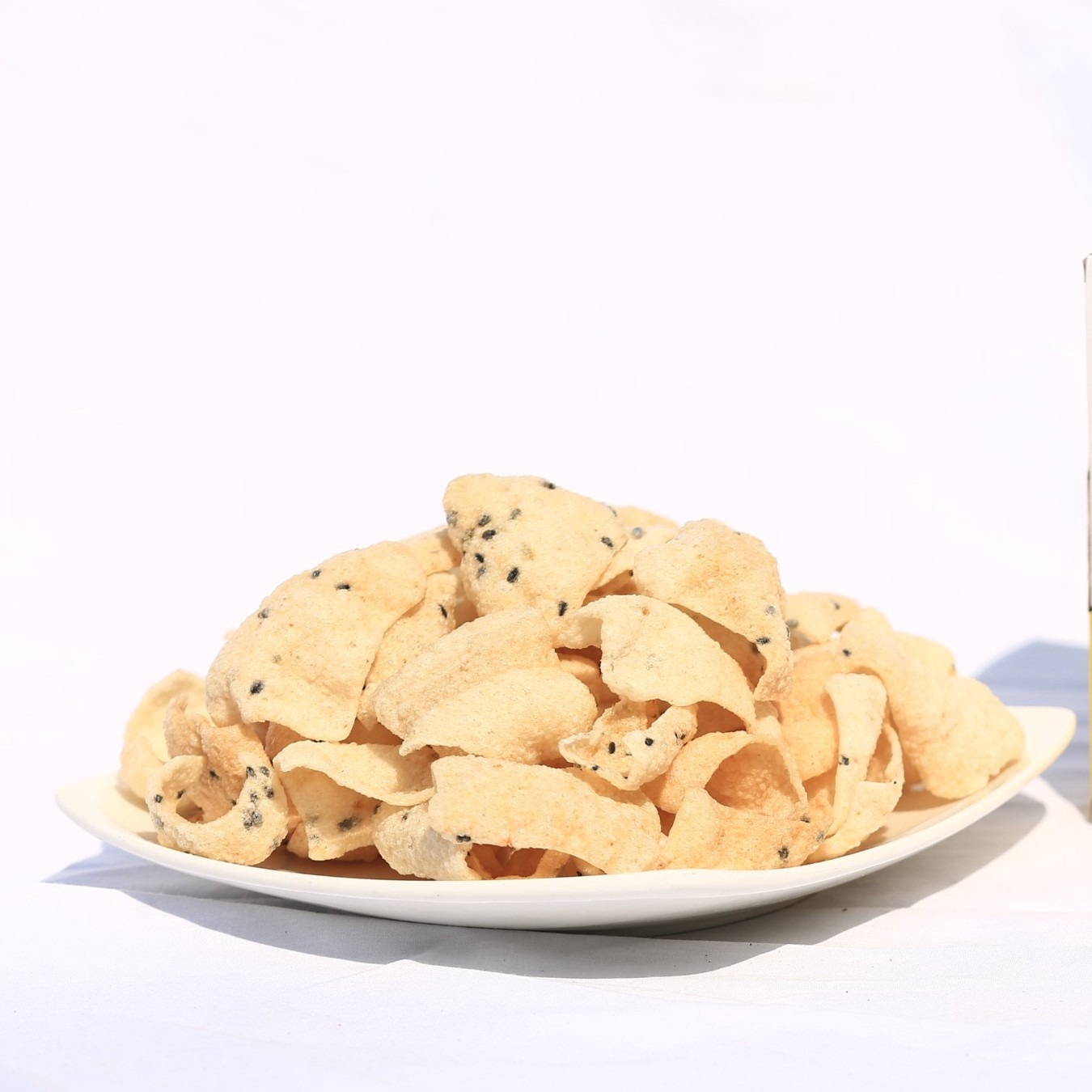 Alternative view of {combo 3 Hộp} Bánh Phồng Gạo Mè Đen Vị Truyền Thống 120gr - Joyvn