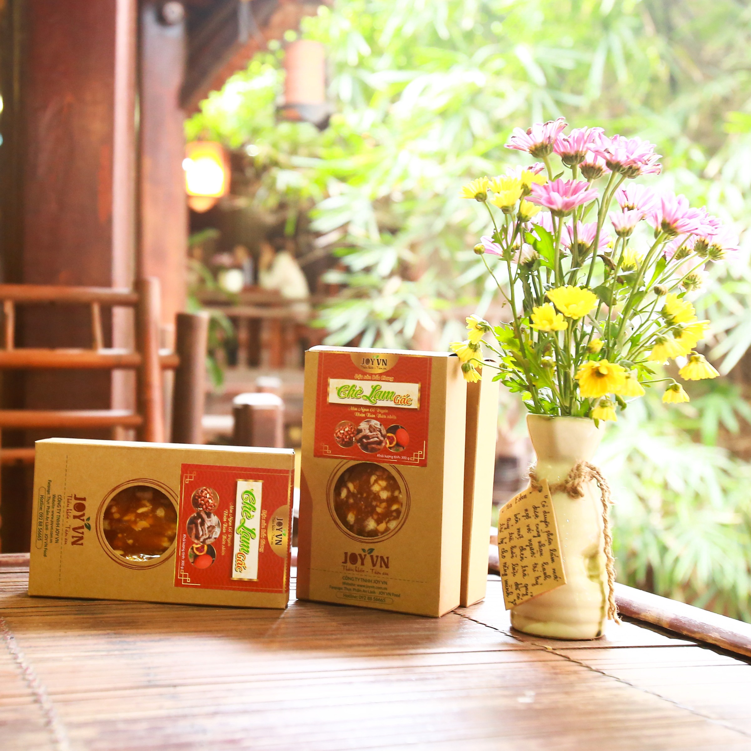 Alternative view of {combo 4 Hộp} Chè Lam Gấc Đặc Sản Bắc Giang 300gr - Joyvn