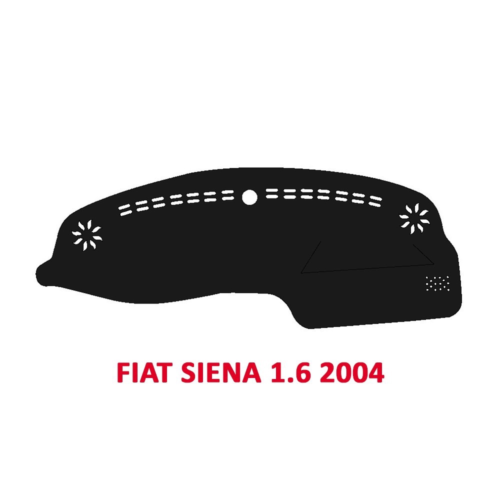 Thảm Taplo Cao Cấp Dành Cho Xe Fiat Siena 1.6 2004 Chất Liệu Nhung