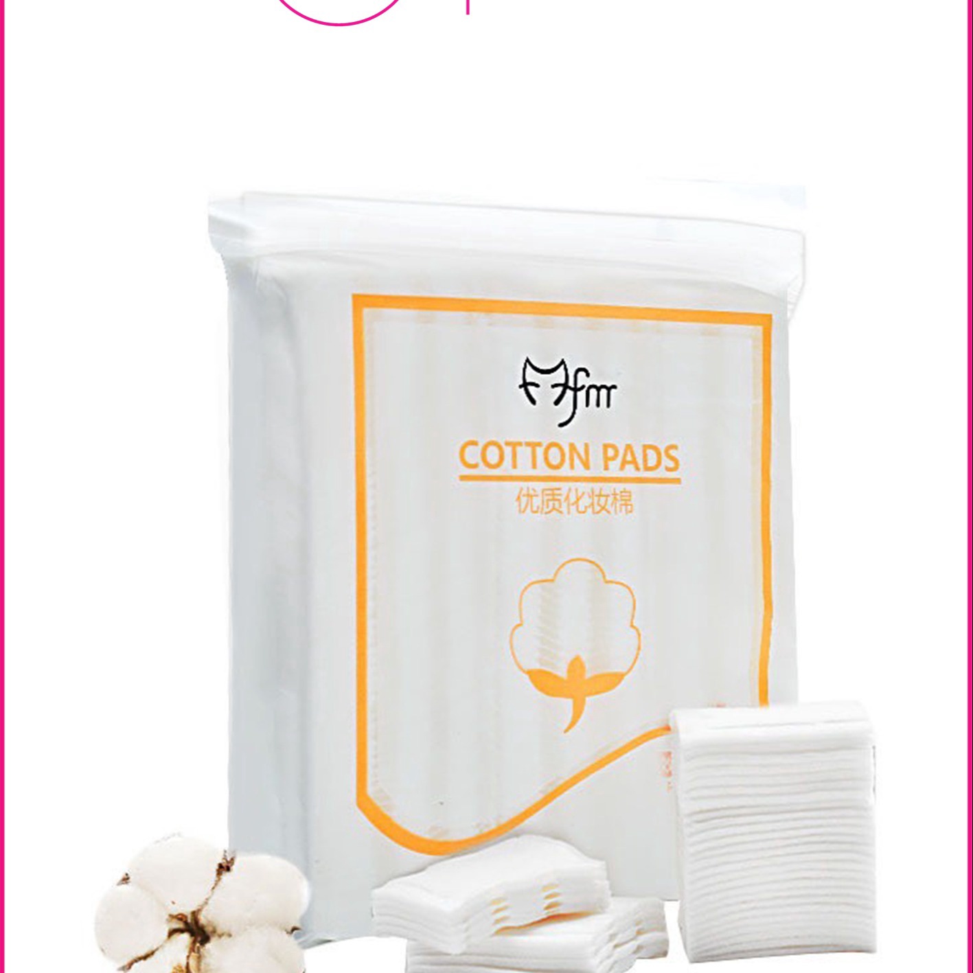 Bông Tẩy Trang Cotton Pads Túi 222 Miếng - Jieya