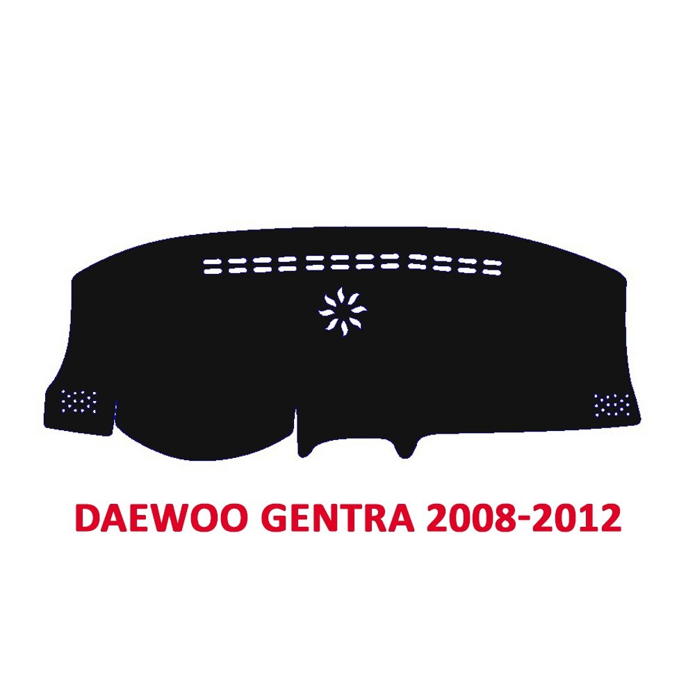 Alternative view of Thảm Taplo Cao Cấp Xe Daewoo Gentra 2008-2018 Chất Liệu Nhung, Da Vân Gỗ, Da Carbon