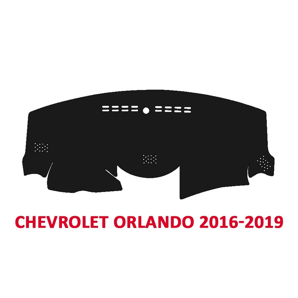 Thảm Taplo Cao Cấp Dành Cho Xe Chevrolet Orlando 2013-2019 Chất Liệu Nhung