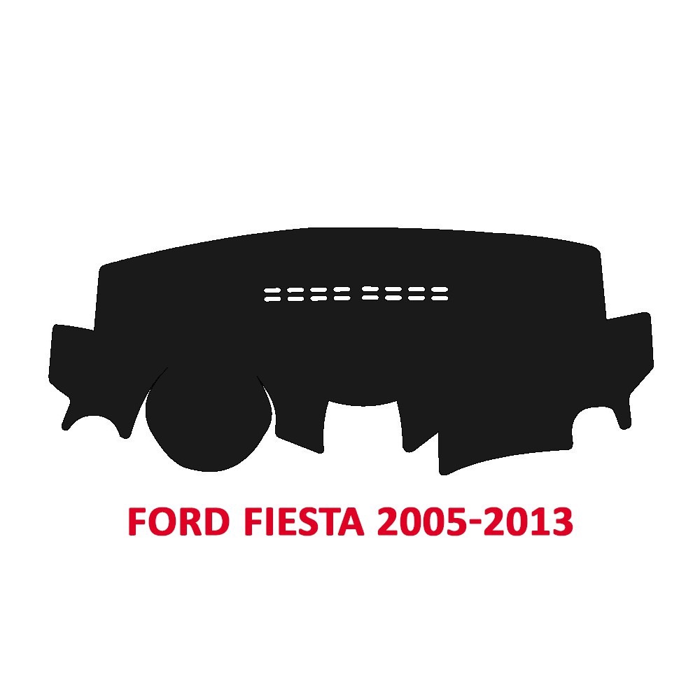 Thảm Taplo Dành Cho Xe Ford Fiesta 2005-2017 Chất Liệu Nhung
