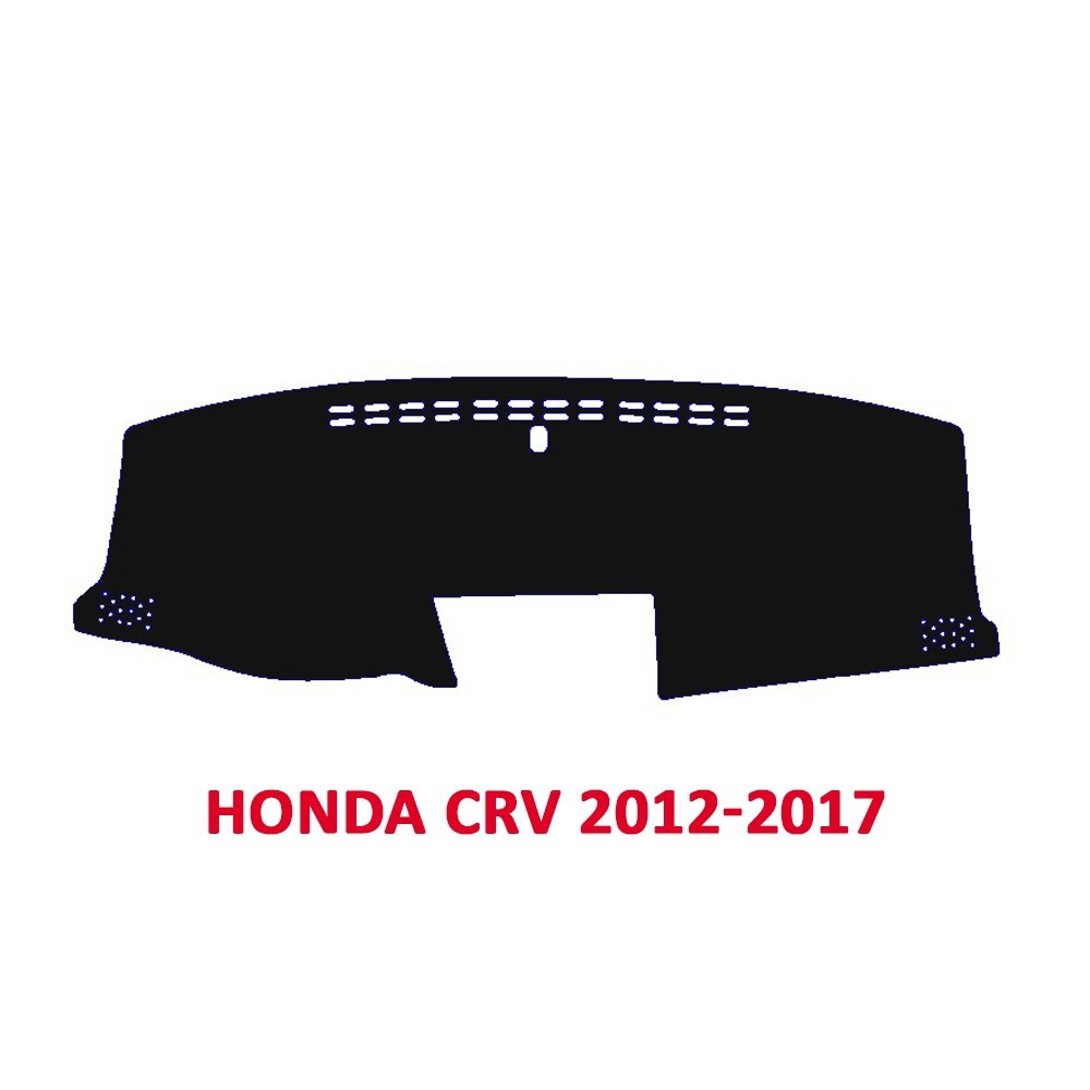 Thảm Taplo Dành Cho Xe Honda Crv 2012-2021 Chất Liệu Nhung, Da Carbon, Da Vân Gỗ