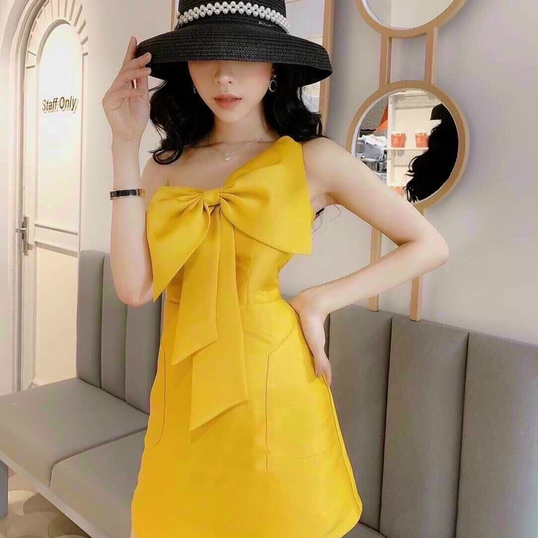 Alternative view of Đầm Body Kết Nơ Chất Umi Sang Chảnh V161 - Cloudy Dress