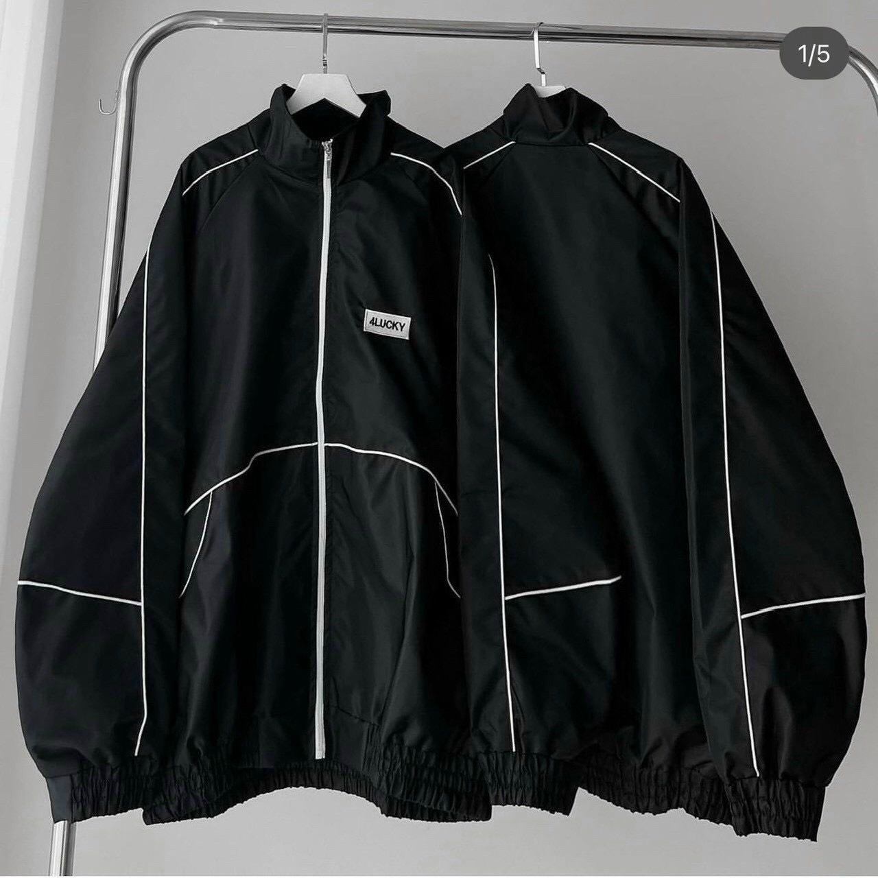 Áo Khoác Nam Nữ Unisex, Vải Dù Form Rộng Thoáng Mát Thời Trang - Htm Fashion