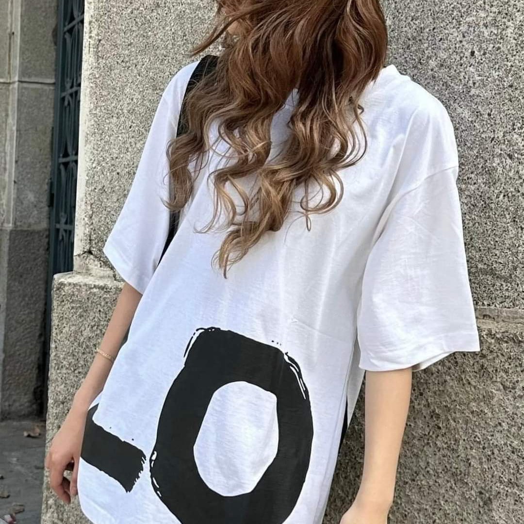 Alternative view of Áo Phông Form Rộng Tay Lỡ Chữ - Love Chất 2za