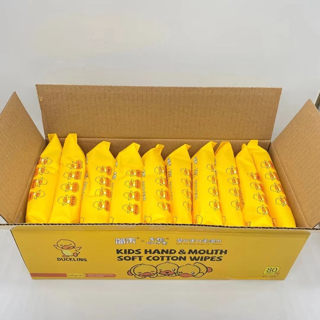 Alternative view of 10 Gói Khăn Ướt Vịt Vàng Không Thùng - Gdn