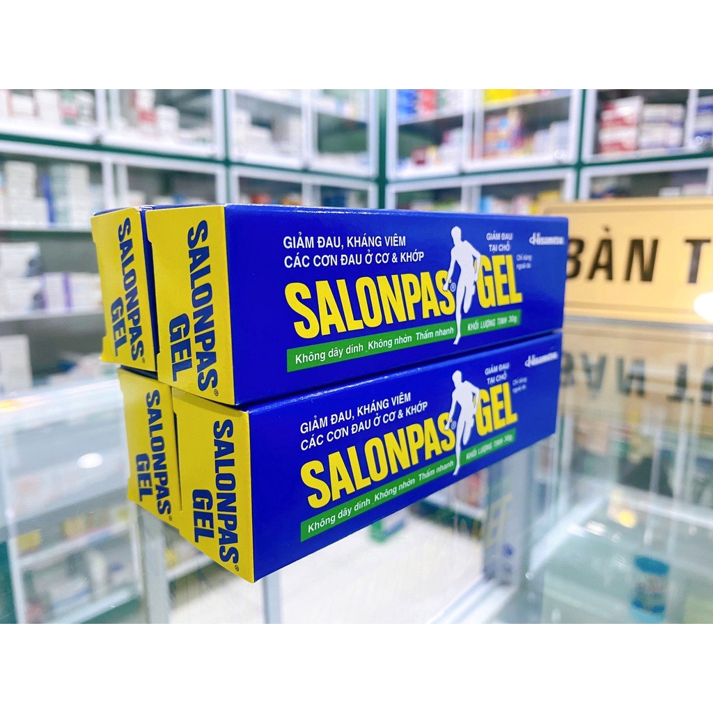 Alternative view of Salonpas Gel Bôi Ngoài Da Giúp Giảm Đau Tuýp 30gram - Gdn