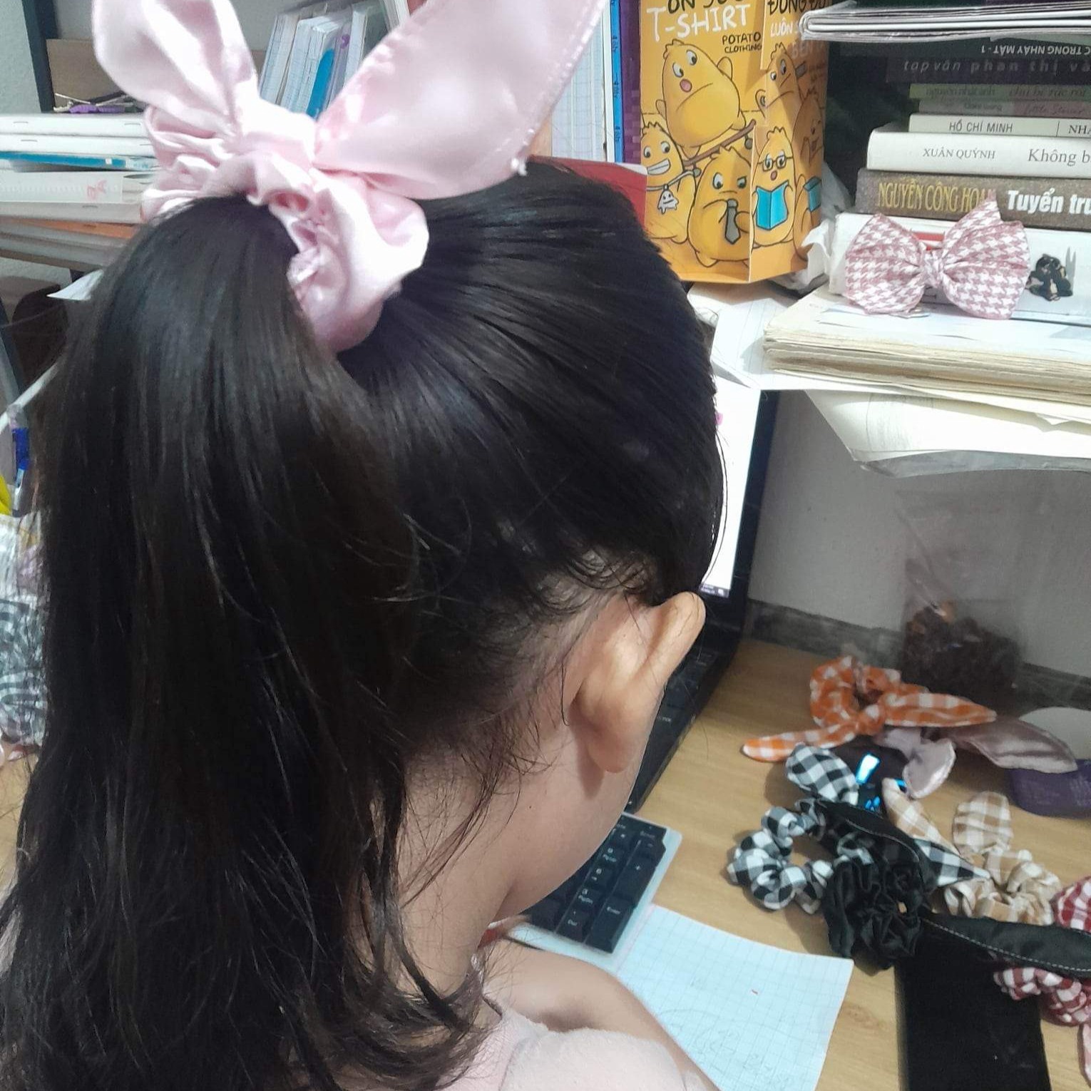 Alternative view of Cột Tóc Tai Thỏ Handmade Yk05-yukishop