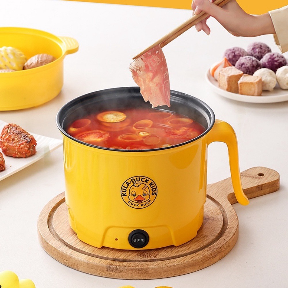 Nồi Lẩu Hấp Có Tay Cầm Vịt Vàng - Su