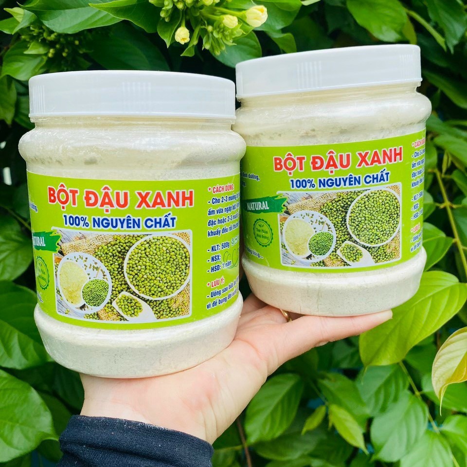 Bột Đậu Xanh Rang Tay Nguyên Chất 100% 500g - Winnie House