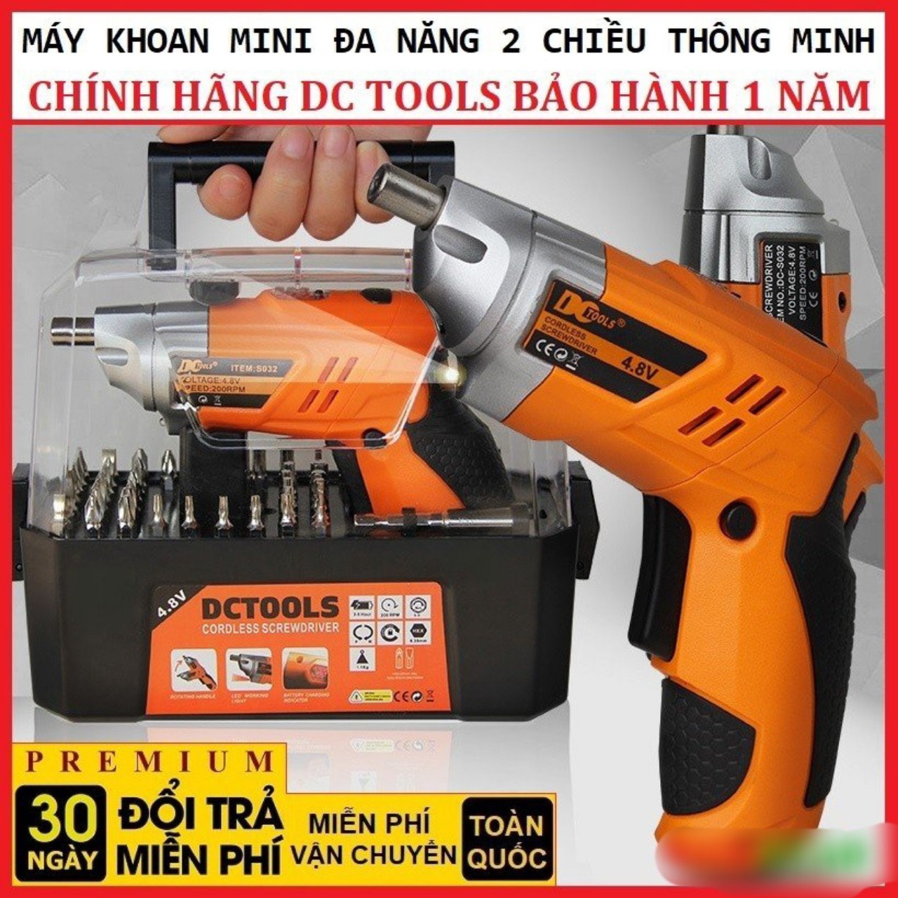 Máy Khoan Pin Mini Cầm Tay Đa Năng 2 Chế Độ Thông Minh Siêu Mạnh Máy Khoan Vít Máy Bắn Vít Pin Mini Gd148 - Lady's Passion